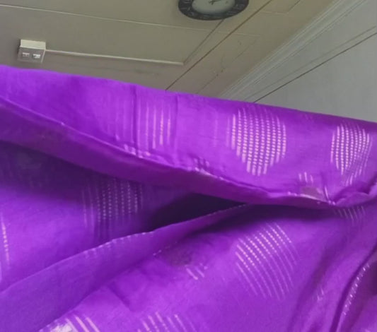 Soft Royalty Silk Voilet Saree